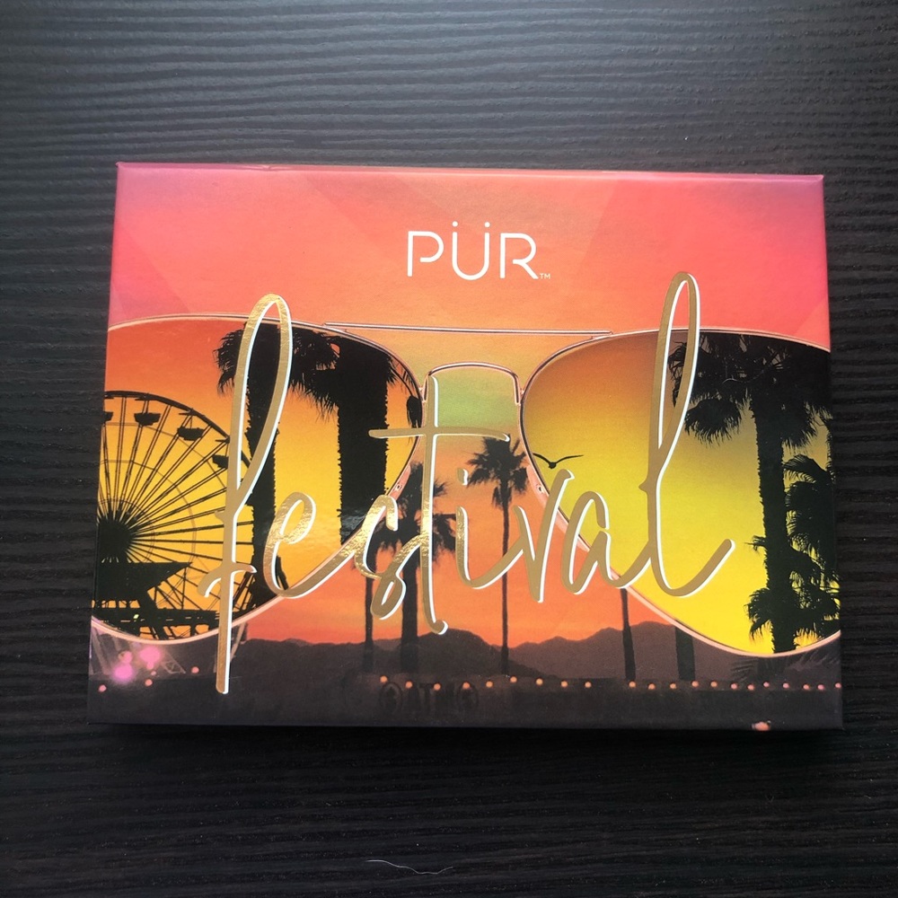 PÜR Festival eyeshadow palette